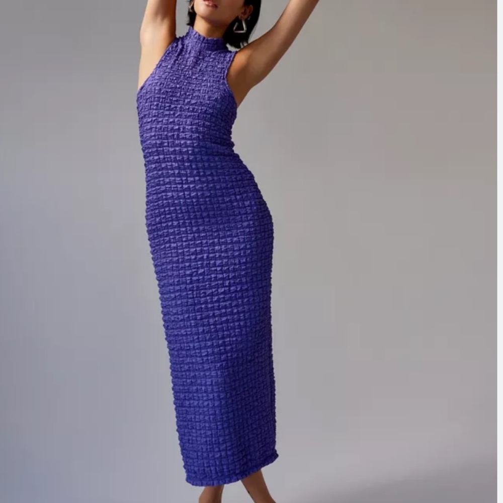 NWT Urban Outfitters Textured Maxi Dress